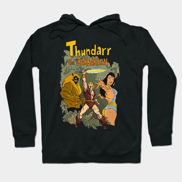 Thundarr The Barbarian Hoodie by darklordpug